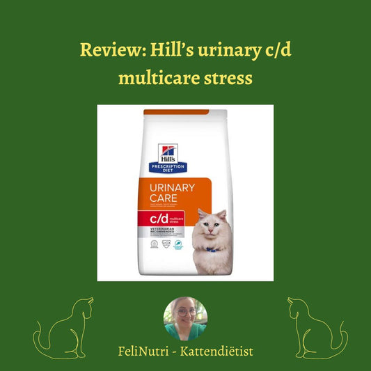 Review: Hills Urinary c/d multicare stress