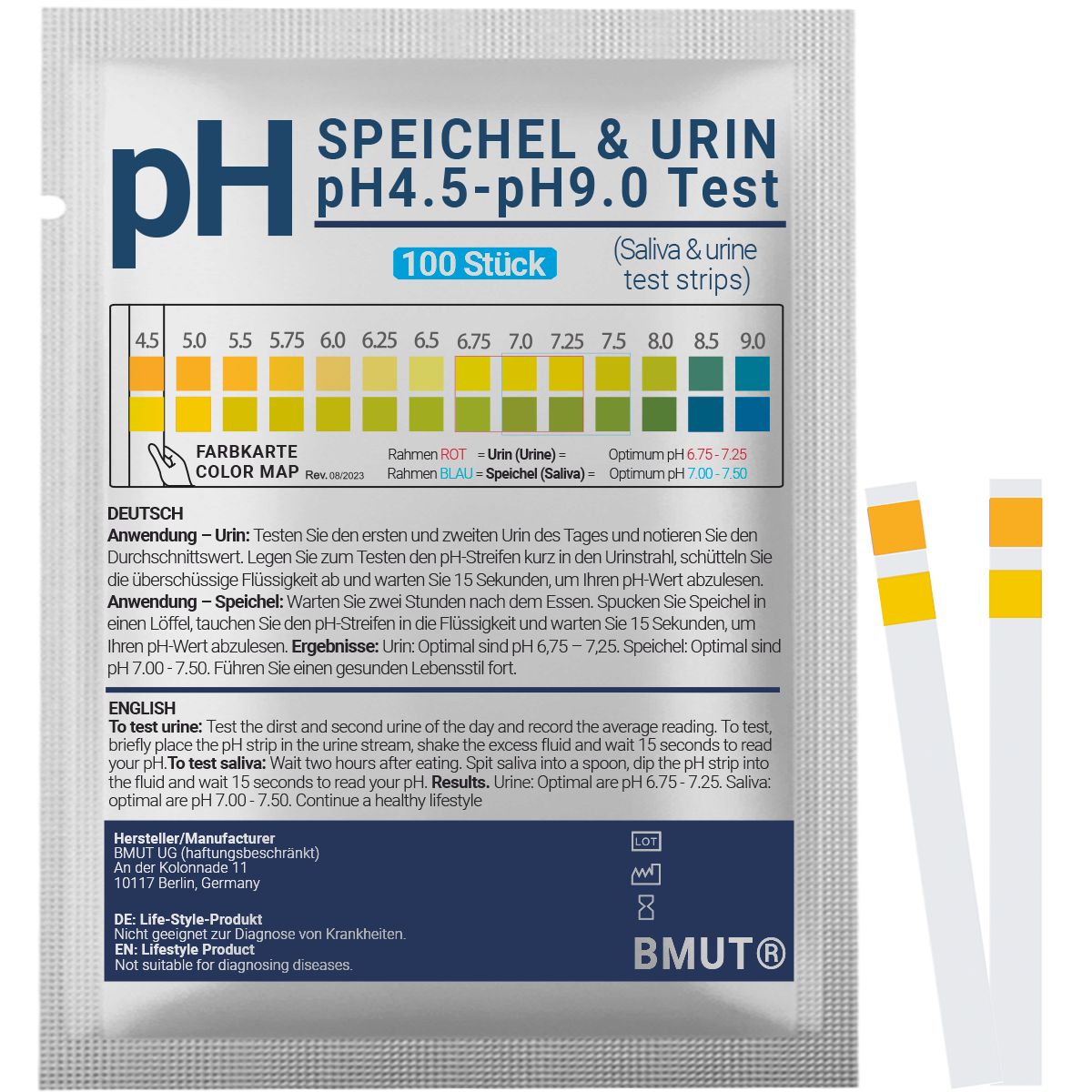 Urine pH-strips (100st.)